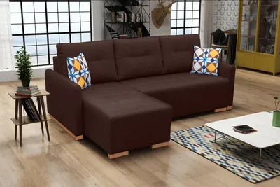 Produktbild von Sofa Schlafsofa Designer Sofa mit Bettfunktion - Bettkasten Ecksofa Couch Sofas