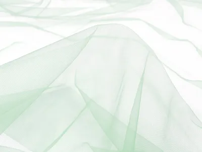 Produktbild von Tüll Stoff Meterware ca. 160 cm Breite, Mint