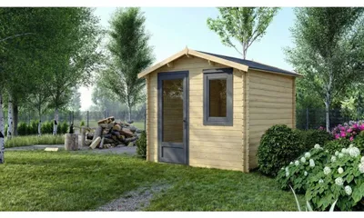Produktbild von Gartenhaus, Gerätehaus 7.5m2 - 3x2.5m - 28mm