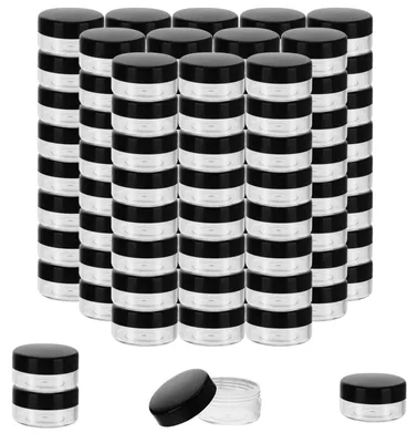 Productafbeelding van 100 Stuks Kleine Cosmetische Potjes voor Make-up Opslag