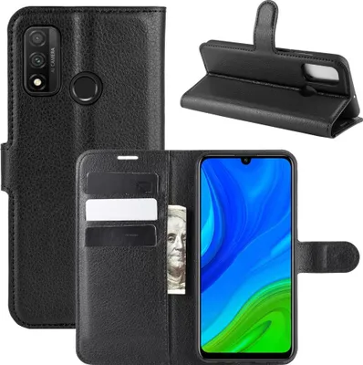 Produktbild von Huawei P Smart (2020) Hülle - Coverup Klapphülle - Schwarz