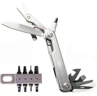 Obrázek produktu pro Multifunkční nůž EDC, ocelová konstrukce, 19 funkcí, dárek pro muže, pro outdoorové aktivity a kempování