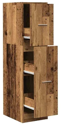 Image de Armoire de pharmacie classique en bois composite