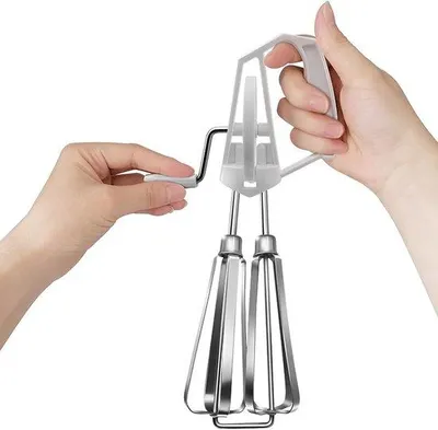 Produktbild von Handmixer mit Metallklopper, rotierend, Handmixer mit Eiklopper, Kochgeräte für Haushaltsgeräte