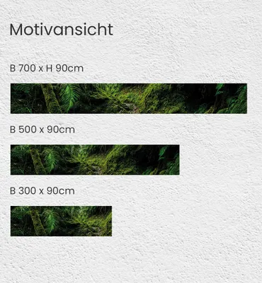 Produktbild von Zaunbanner Zugewachsener Wald Sichtschutz Garten Zaun