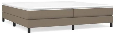 Produktbild von vidaXL Boxspringbettgestell Taupe 200x200 cm Stoff