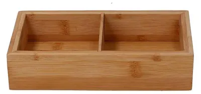Immagine prodotto di Cassetto Svuotatasche Rettangolare 21x11xh4,8 cm in Bambù Naturale