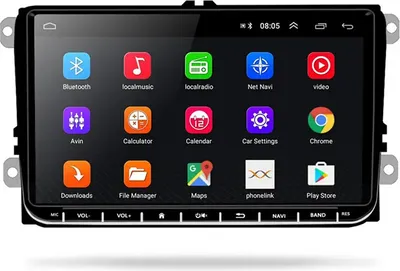 Obrázok produktu pre 2 Din Autoradio  9 palcove 1GB RAM 32 GB ROM pre VW,Skoda,Seat