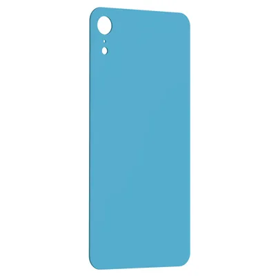 Imagen del producto de Clappio, cristal de repuesto para la parte trasera del Apple iPhone XR, color azul claro