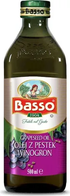 OLEJ Z PESTEK WINOGRON 500 ml - BASSO