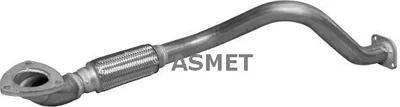 Produktbild von ASMET Abgasrohr Auspuffrohr für CHEVROLET KALOS Vorne 31.004