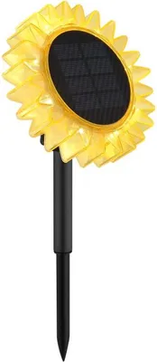 Zdjęcie produktu dla Lampa solarna dogruntowa LED 8x0,06W Słonecznik SOLAR 33598 Globo