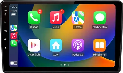 Obrázok produktu pre 10'' Android autorádio 64 GB pre Škoda Fabia 2007–2014 Carplay Android Auto navigácia Bluetooth