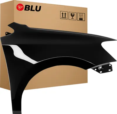 Produktbild von BLU Kotflügel Passend für Volkswagen Polo 6R1 L041 LO41 Rechts Schwarz Schwarz | 2009-2017 | Vorderseite Vorne | Lackiert | Einbaufertig