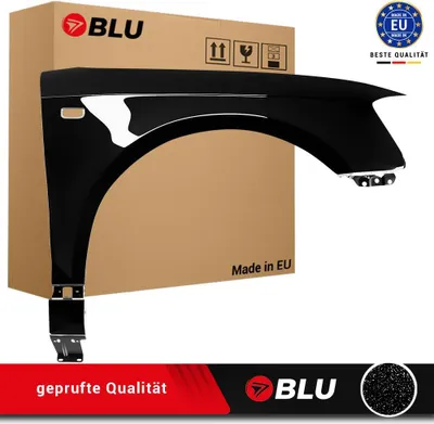 Immagine prodotto di BLU Parafango compatibile con Audi A3 8P II-generation LZ9Y Destra Schwarz PhantomSchwarz | 2003-2008 | Anteriore | Verniciato | Pronto per il montaggio | Zincato