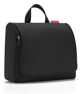 Produktbild von reisenthel toiletbag XL schwarz - praktischer Kulturbeutel mit Haken, wasserabweisendes Material