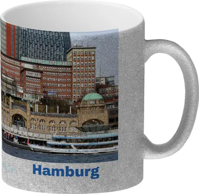 Produktbild von streetline Hamburg Landungsbrücken Tasse