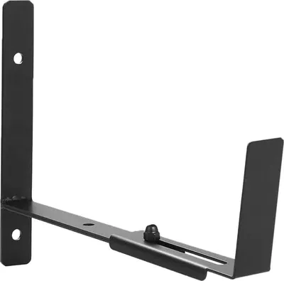 Produktbild von Verstellbare Fenster Pflanzenkasten Halterungen - 2er-Pack Blumenkasten Halter für Wandmontage am Balkonfenster - Geeignet für Breite 15 bis 30 cm Blumenkasten