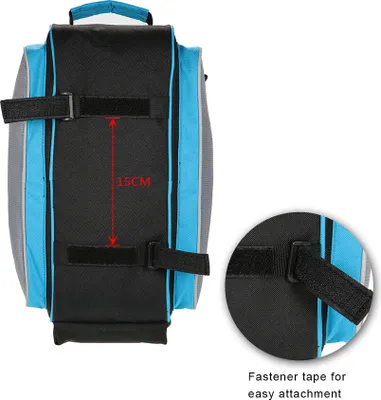 Produktbild von Lixada 13L Multifunktionsfahrrad-Ruecksitztasche Outdoor Radsport Fahrradtraeger-Sitzbeutel-hinterer Stamm Pannier Beutel Ruecksitz-Handtasche Schultertasche