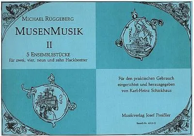 Produktbild von Musenmusik Band 2für 2 -10 Hackbretter