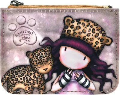 Obrázok produktu pre Santoro London Gorjuss™ Purrrrrfect Love Coin Pouch Multicoloured Multicoloured One Size