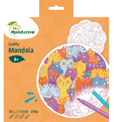 Produktbild von Graffy Mandala, Katzen