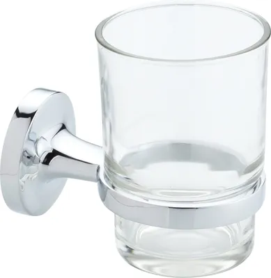 Produktbild von HACEKA aspen Becher, verchromt, Glaskörper, 1111994