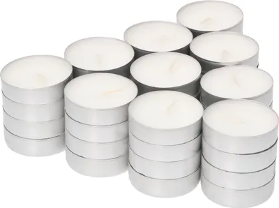 Produktbild von Kerzen Teelichter 4 Stunden lang brennende Kerzen Mini-Set mit 10 Stück