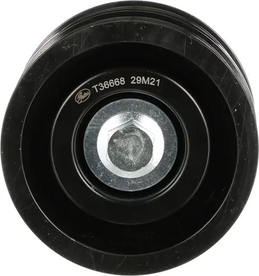 Produktbild von GATES T36668 Umlenkrolle Keilrippenriemen 115,5mm für SCANIA P,G,R,T - series