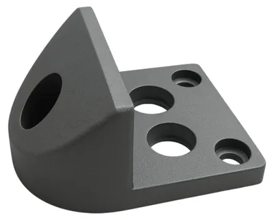 Obrázek produktu pro Zarážka dveří s gumovým tlumičem, rozměry 150 x 130 x 65 mm