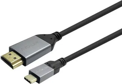 Produktbild von Vivolink PROUSBCHDMIMM10 Kabeladapter HDMI Type A (Standard) USB C Schwarz (PROUSBCHDMIMM10)
