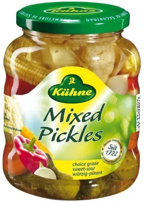 Zdjęcie produktu dla Ogórki kiszone Kühne 330g