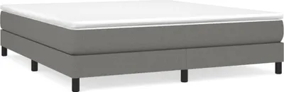 Produktbild von vidaXL Boxspringbettgestell Dunkelgrau 180x200 cm Stoff
