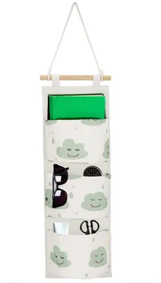 Productafbeelding van Hangende Organizer - Opbergzak - Wand Organizer - Speelgoed - 3 Vakken