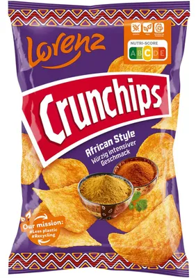Produktbild von Crunchips African Style 150g