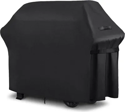Zdjęcie produktu dla Pokrowiec na grilla DOBIGER Weatherproof Oxford 210D - Uniwersalny, odporny na rozdarcia, UV - 147x61x117 cm