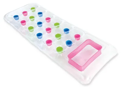 Image de Matelas gonflable 188x71 cm, deux couleurs, livré dans un sac
