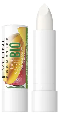 Produktbild von Eveline Cosmetics Extra Soft Bio – Lippenpflege, feuchtigkeitsspendend, beruhigend – 3er Pack
