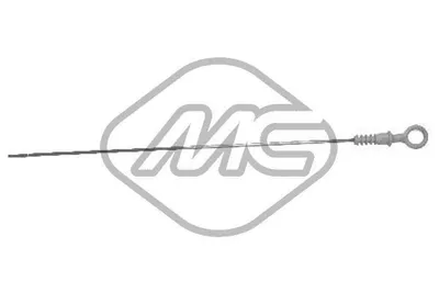 Produktbild von Metalcaucho 04794 Ölmessstab Ölpeilstab Ölstab für VW POLO (9N) Lupo (6X1, 6E1) für SKODA Fabia II Schrägheck (542) für SEAT Ibiza III Schrägheck (6L)