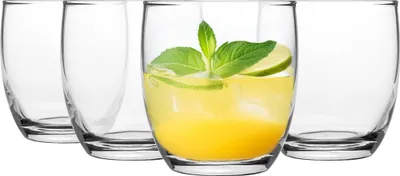 Produktbild von GLASMARK® Gläser 4-Set 220 ml Große 4 Stück Drinkgläser transparent Saft und Cocktail Party Trinkglaswaren Saftgläser Trinkgläser