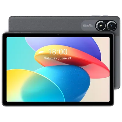 Produktbild von 11 Zoll Tablet Android 14, HD-IPS-Display, WiFi6, 128 GB, Tablet mit Lederhülle, lange Akkulaufzeit, Bluetooth, Doppelbox-Lautsprecher