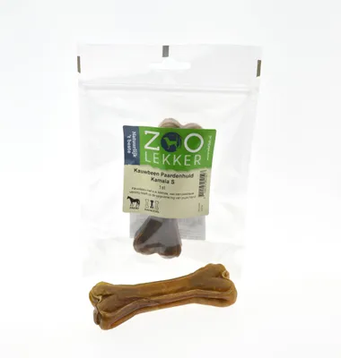 Productafbeelding van Zoolekker Kauwbeen Paardenhuid Kamala Small