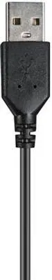Produktbild von Sandberg USB Chat Headset, Kabelgebunden, Anrufe/Musik, 20 - 20000 Hz, 180 g, Kopfhörer, Schwarz