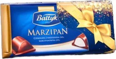 Zdjęcie produktu dla Czekolada Nadziewana O Smaku Marcepanowym 154G