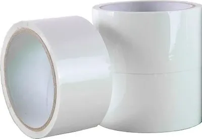 Zdjęcie produktu dla Taśma Pakowa Klejąca 48mm/60 Solvent Kauczuk Biała