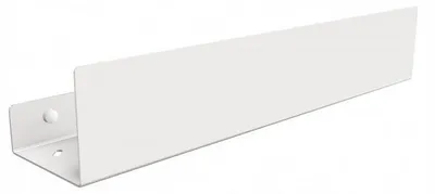 Produktbild von Andex Duschablage Edelstahl weiß 50 cm glänzend