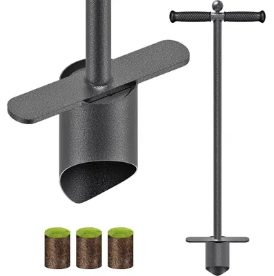 Obrázek produktu pro Sázeč cibulovin 87 cm - Multifunkční zahradní nástroj - Pro cibuloviny a semena