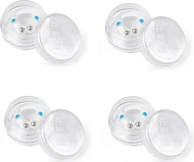 Obrázek produktu pro INF Silikonový magnetický klip proti chrápání - 4 kusy