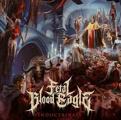 Obrázek produktu pro Fetal Blood Eagle - Indoctrinate (Blue Vinyl) (LP)