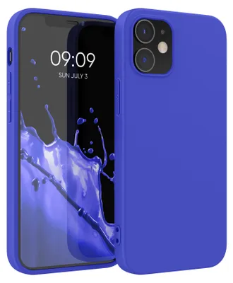 Produktbild von kwmobile Handyhülle für Apple iPhone 12 / iPhone 12 Pro Hülle - TPU Case - Kabelloses Laden - Schutzhülle Cover in Baltik Blau